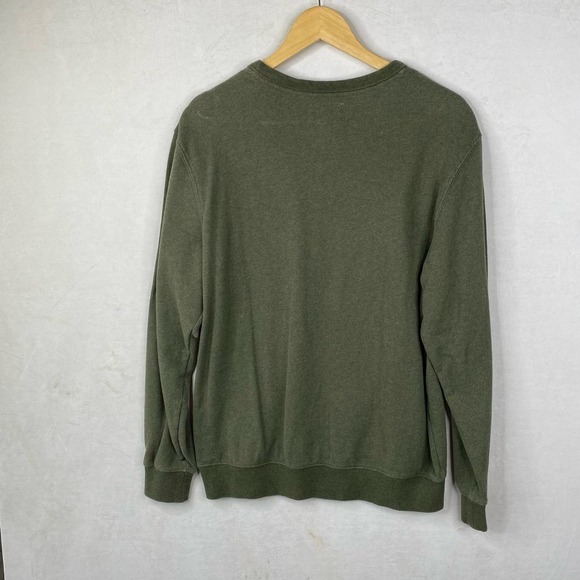Southern Tide Olive Green Long Sleeve Upper Deck Pullover Sweater Size Medium - Picture 3 of 3